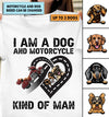 Motorcycle And My Dog Personalized Shirt, Personalized Gift for Motorcycle Lovers, Motorcycle Riders - TS203PS05 - BMGifts