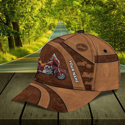 Motorcycle Personalized Classic Cap, Personalized Gift for Motorcycle Lovers, Motorcycle Riders - CP038PS11 - BMGifts
