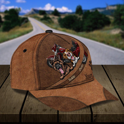 Motorcycle Personalized Classic Cap, Personalized Gift for Motorcycle Lovers, Motorcycle Riders - CP140PS04 - BMGifts