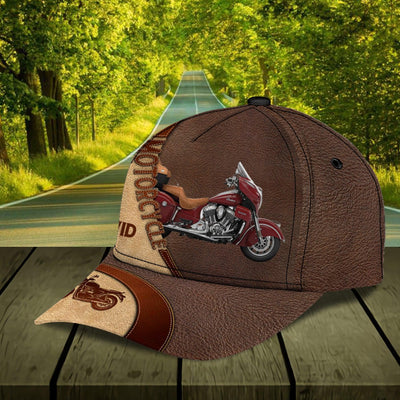 Motorcycle Personalized Classic Cap, Personalized Gift for Motorcycle Lovers, Motorcycle Riders - CP204PS05 - BMGifts