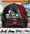 Motorcycle Personalized Classic Cap, Personalized Gift for Motorcycle Lovers, Motorcycle Riders - CP204PS11 - BMGifts
