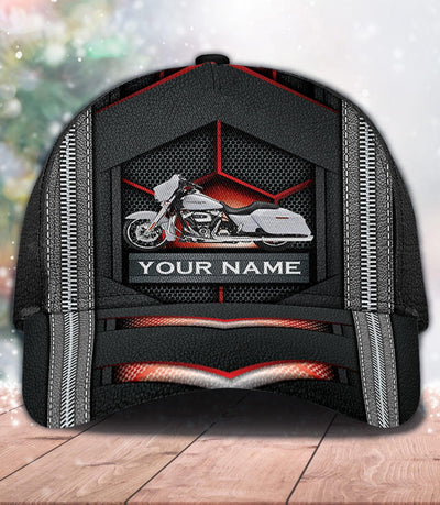 Motorcycle Personalized Classic Cap, Personalized Gift for Motorcycle Lovers, Motorcycle Riders - CP216PS11 - BMGifts