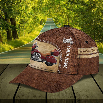 Motorcycle Personalized Classic Cap, Personalized Gift for Motorcycle Lovers, Motorcycle Riders - CP220PS11 - BMGifts