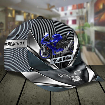 Motorcycle Personalized Classic Cap, Personalized Gift for Motorcycle Lovers, Motorcycle Riders - CP239PS05 - BMGifts