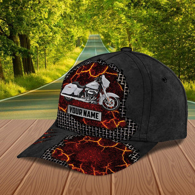 Motorcycle Personalized Classic Cap, Personalized Gift for Motorcycle Lovers, Motorcycle Riders - CP280PS11 - BMGifts