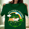 My Lucky Charms Cat Personalized Shirt, Personalized St Patrick's Day Gift for Cat Lovers, Cat Dad, Cat Mom - TS556PS01 - BMGifts