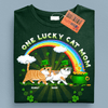 My Lucky Charms Cat Personalized Shirt, Personalized St Patrick's Day Gift for Cat Lovers, Cat Dad, Cat Mom - TS556PS01 - BMGifts