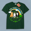 My Lucky Charms Cat Personalized Shirt, Personalized St Patrick's Day Gift for Cat Lovers, Cat Dad, Cat Mom - TS576PS01 - BMGifts