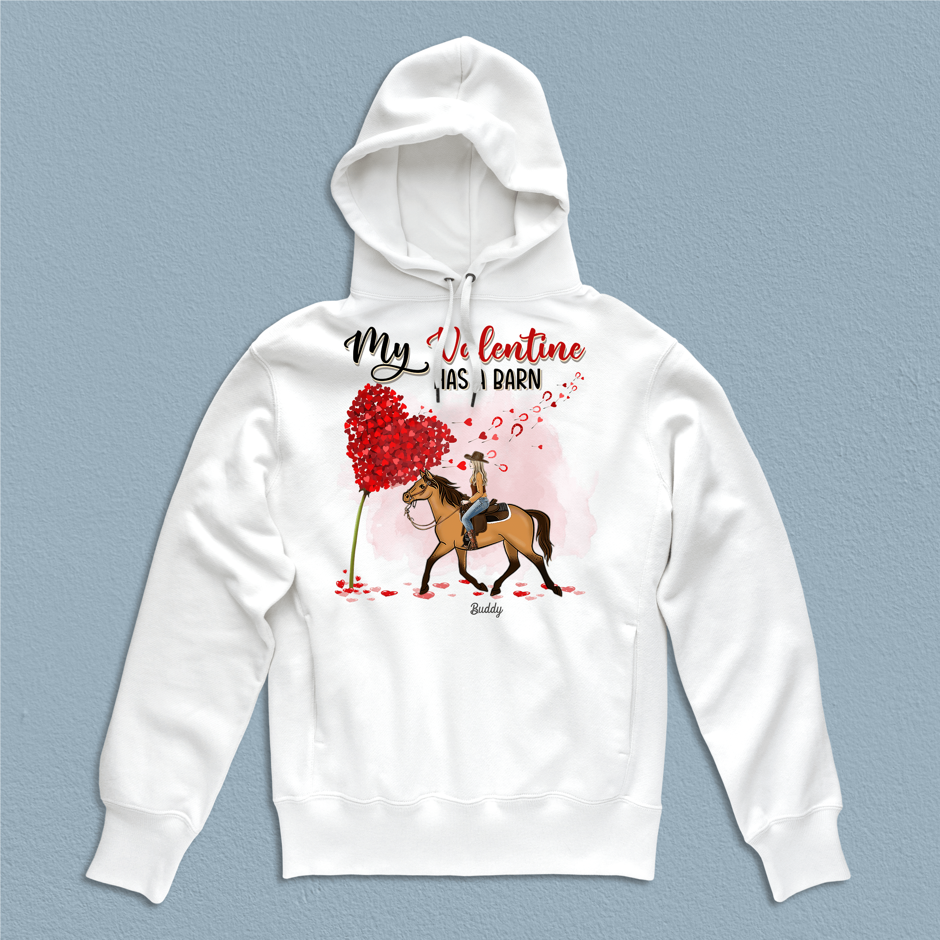 Personalized best sale horse hoodies