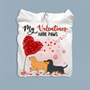 My Valentines Have Paws Dog Personalized Shirt, Personalized Valentine Gift for Dog Lovers, Dog Dad, Dog Mom - TS536PS01 - BMGifts