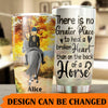 On The Back Of A Horse Personalized Tumbler, Personalized Gift for Horse Lovers - TB031PS - BMGifts