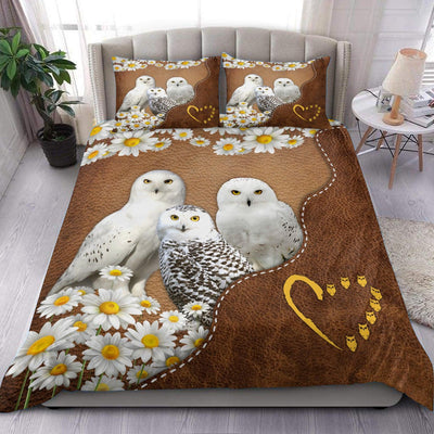 Owl Bedding Set, Gift for Owl Lovers - BD090PA06 - BMGifts