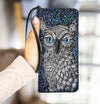 Owl Clutch Purse, Gift for Owl Lovers - PU145PA - BMGifts