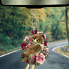 Owl Transparent Acrylic Car Ornament, Gift for Owl Lovers - CO055PA - BMGifts