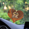 Owl Transparent Acrylic Car Ornament, Gift for Owl Lovers - CO100PA - BMGifts