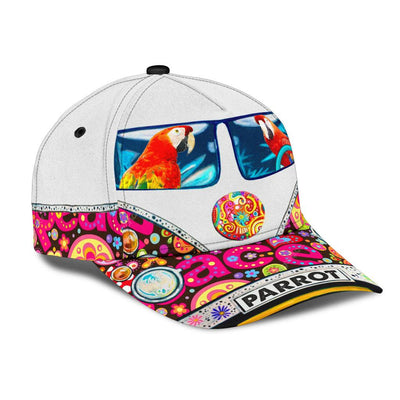 Parrot Classic Cap, Gift for Hippie Life, Hippie Lovers - CP607PA - BMGifts
