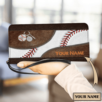 Personalized Baseball Clutch Purse - PU510PS - BMGifts