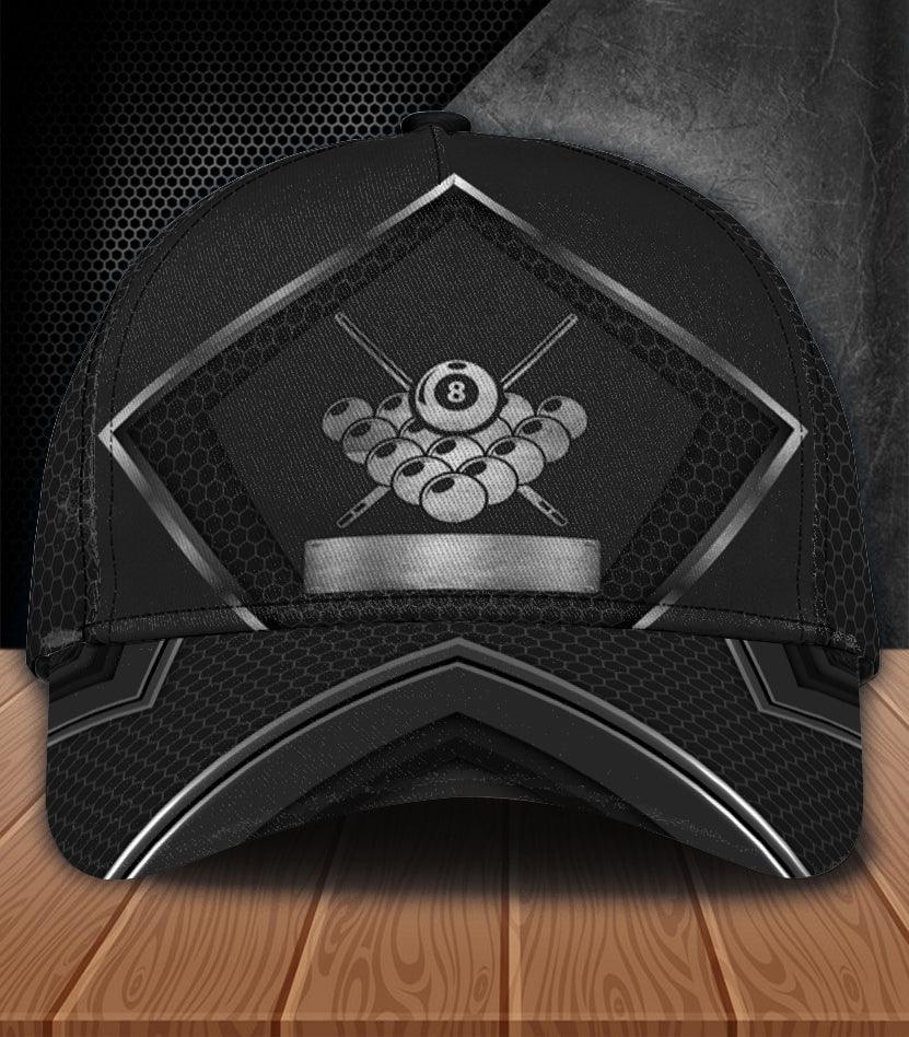 Personalized Billiard Classic Cap, Personalized Gift for Billiard Snooker Lovers, Billiard Snooker Players - CP750PS - BMGifts