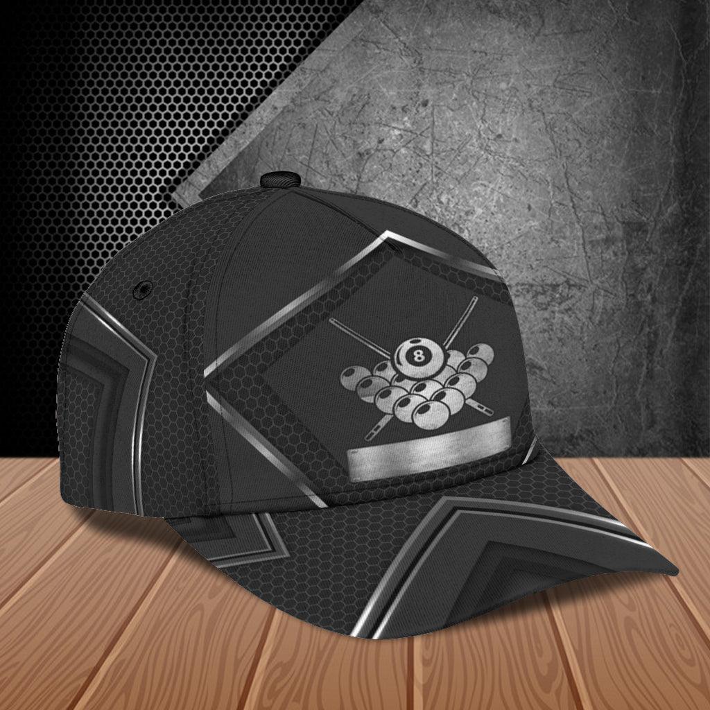 Personalized Billiard Classic Cap, Personalized Gift for Billiard Snooker Lovers, Billiard Snooker Players - CP750PS - BMGifts