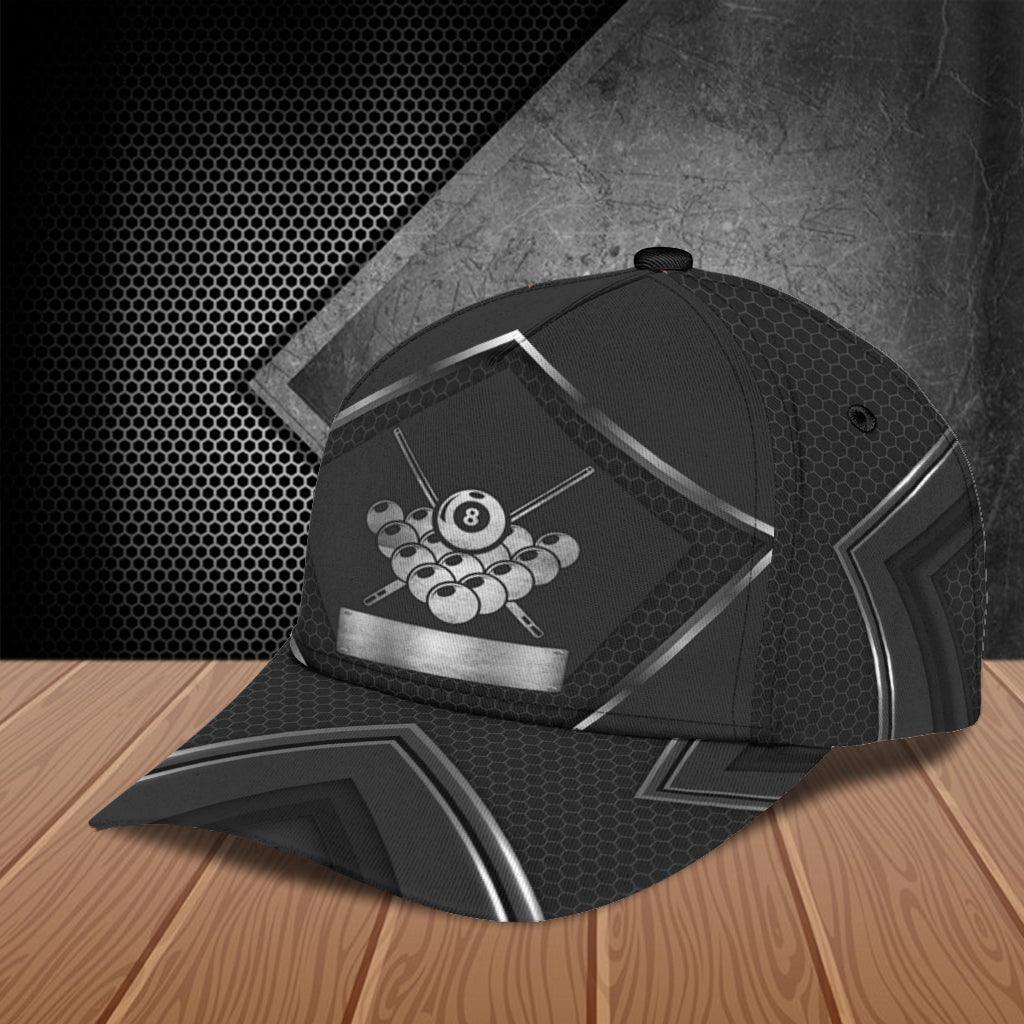 Personalized Billiard Classic Cap, Personalized Gift for Billiard Snooker Lovers, Billiard Snooker Players - CP750PS - BMGifts