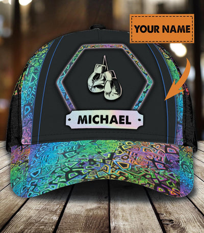 Personalized Boxing Classic Cap, Personalized Gift for Boxing Lovers, Boxing Fans - CP008CT - BMGifts