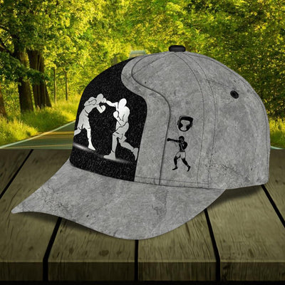 Personalized Boxing Classic Cap, Personalized Gift for Boxing Lovers, Boxing Fans - CP1931PS - BMGifts