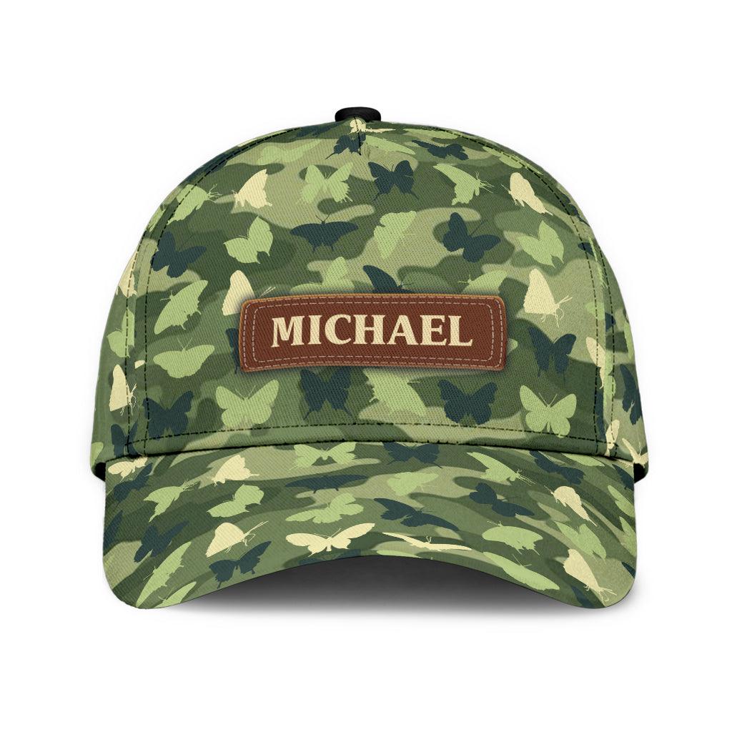 Personalized Butterfly Classic Cap, Personalized Gift for Butterfly Lovers - CP111CT - BMGifts