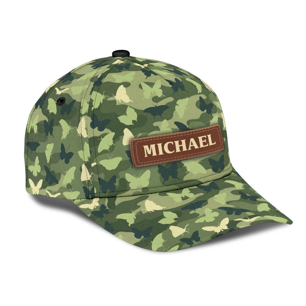 Personalized Butterfly Classic Cap, Personalized Gift for Butterfly Lovers - CP111CT - BMGifts