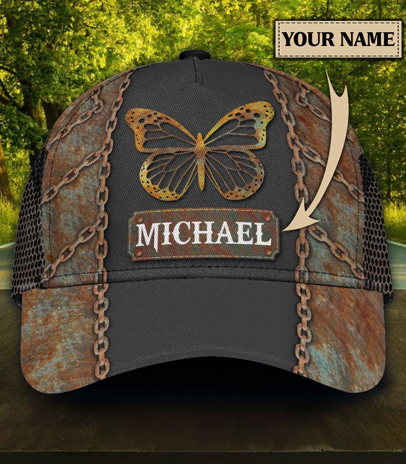 Personalized Butterfly Classic Cap, Personalized Gift for Butterfly Lovers - CP113CT - BMGifts