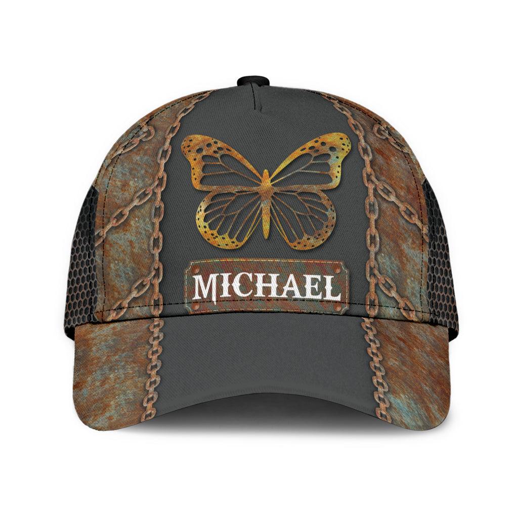 Personalized Butterfly Classic Cap, Personalized Gift for Butterfly Lovers - CP113CT - BMGifts