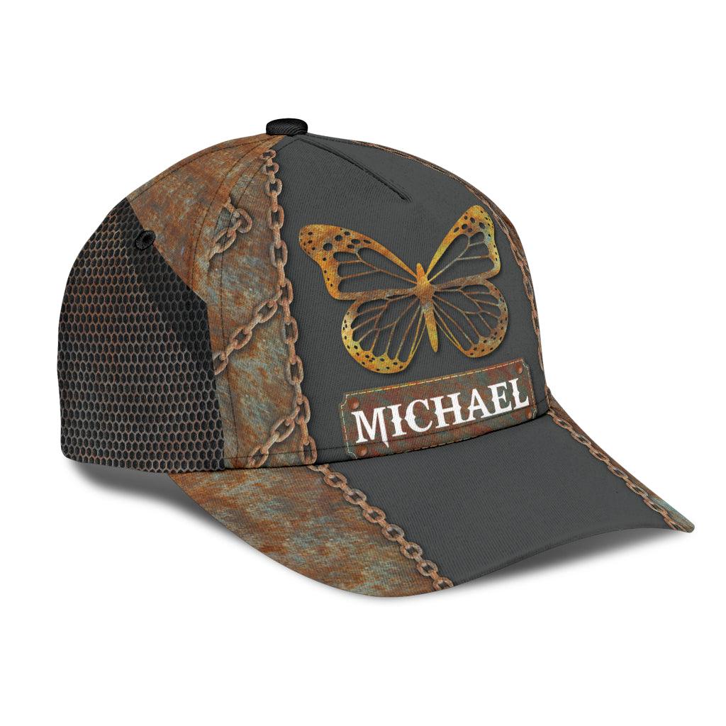 Personalized Butterfly Classic Cap, Personalized Gift for Butterfly Lovers - CP113CT - BMGifts