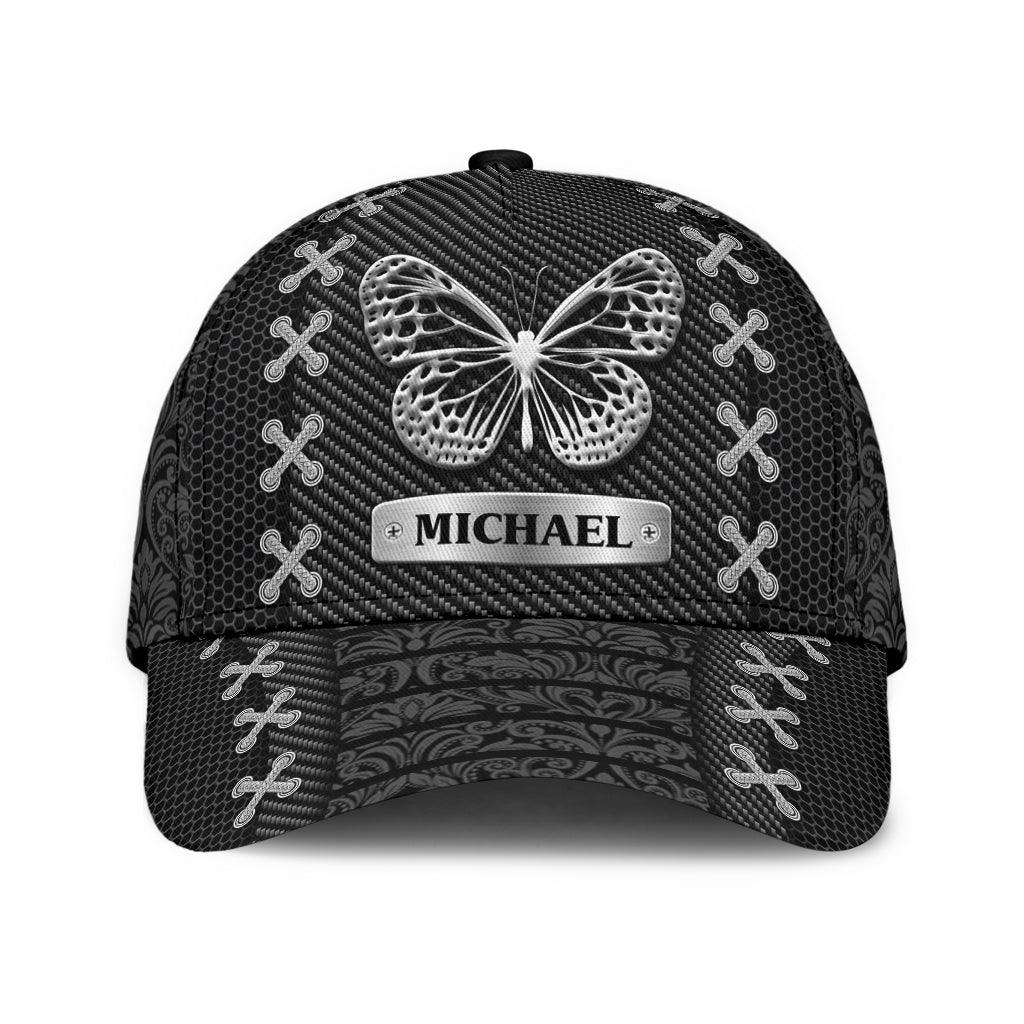 Personalized Butterfly Classic Cap, Personalized Gift for Butterfly Lovers - CP147CT - BMGifts