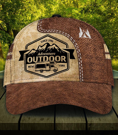 Personalized Camping Classic Cap, Personalized Gift for Camping Lovers - CP710PS - BMGifts