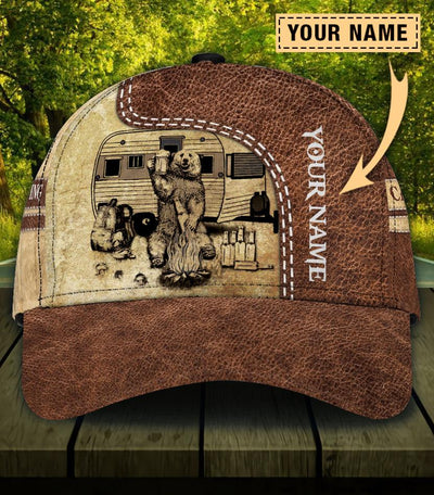 Personalized Camping Classic Cap, Personalized Gift for Camping Lovers - CP792PS - BMGifts