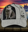Personalized Cat Classic Cap, Personalized Gift for Cat Lovers, Cat Mom, Cat Dad - CP364PS - BMGifts