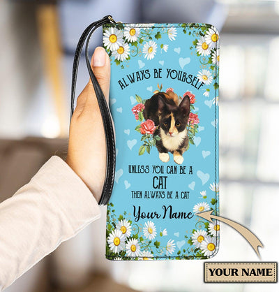 Personalized Cat Clutch Purse, Personalized Gift for Cat Lovers, Cat Mom, Cat Dad - PU938PS - BMGifts