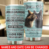 Personalized Cat Tumbler, Personalized Gift for Cat Lovers, Cat Mom, Cat Dad - TB119PS - BMGifts