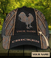 Personalized Chicken Classic Cap, Personalized Gift for Farmers, Cow Lovers, Chicken Lovers - CP1156PS - BMGifts