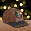 Personalized Chicken Classic Cap, Personalized Gift for Farmers, Cow Lovers, Chicken Lovers - CP1991PS - BMGifts