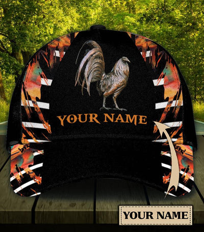 Personalized Chicken Classic Cap, Personalized Gift for Farmers, Cow Lovers, Chicken Lovers - CP2137PS - BMGifts