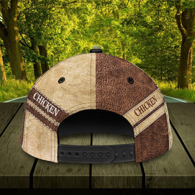 Personalized Chicken Classic Cap, Personalized Gift for Farmers, Cow Lovers, Chicken Lovers - CP794PS - BMGifts