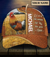 Personalized Chicken Classic Cap, Personalized Gift for Farmers, Cow Lovers, Chicken Lovers - CP908PS - BMGifts