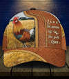 Personalized Chicken Classic Cap, Personalized Gift for Farmers, Cow Lovers, Chicken Lovers - CP908PS - BMGifts