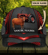 Personalized Cow Classic Cap, Personalized Gift for Farmers, Cow Lovers, Chicken Lovers - CP1185PS - BMGifts