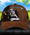Personalized Cow Classic Cap, Personalized Gift for Farmers, Cow Lovers, Chicken Lovers - CP761PS - BMGifts