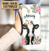 Personalized Cow Clutch Purse, Personalized Gift for Farmers, Cow Lovers, Chicken Lovers - PU701PS - BMGifts