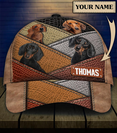 Personalized Dachshund Classic Cap, Personalized Gift for Dachshund Lovers - CP1536PS - BMGifts