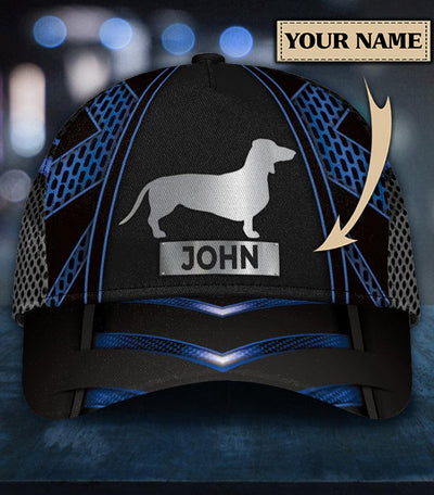 Personalized Dachshund Classic Cap, Personalized Gift for Dachshund Lovers - CP1726PS - BMGifts
