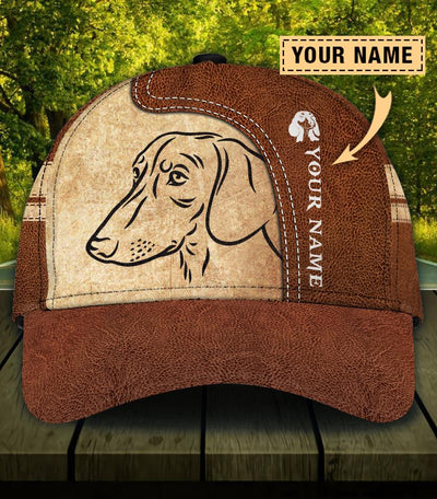 Personalized Dachshund Classic Cap, Personalized Gift for Dachshund Lovers - CP1761PS - BMGifts