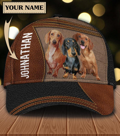 Personalized Dachshund Classic Cap, Personalized Gift for Dachshund Lovers - CP1992PS - BMGifts